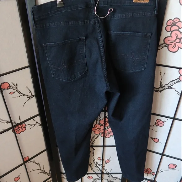 Levi's Denizen High Rise Ankle Skinny Blue Jeans Size 12/13 - Picture 6 of 11